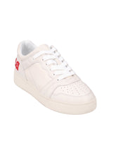 Load image into Gallery viewer, Bally Rygel-Low 6309013 Men's White/Candy Red Low-Top Sneakers MSRP $720