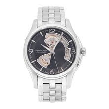 Load image into Gallery viewer, Hamilton H32565135 Men's Jazzmaster Open Heart Auto Black Dial 40 mm MSRP $1045