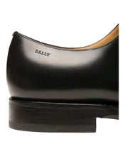 Load image into Gallery viewer, Bally Scolder 6223074 Mens Black Calf Shiny Leather Oxford Shoes Size 8 MSRP $1260