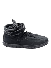 Load image into Gallery viewer, Bally Parrel 6304705 Men's Black Haircalf Leather High-Top Sneakers MSRP $750