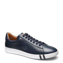 Load image into Gallery viewer, Bally Asher 6205252 Men's Dark Navy Calf Leather Sneakers MSRP $550