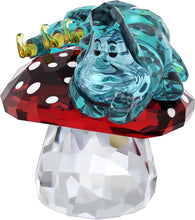 Load image into Gallery viewer, Swarovski Crystal Alice in Wonderland Caterpillar Figurine 5670225