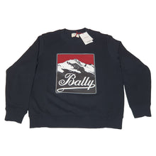 Load image into Gallery viewer, Bally 6301180 Black Mountain Graphic Sweatshirt MSRP $499