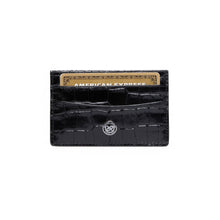 Load image into Gallery viewer, Rapport London Directors Range Leather Credit Card Holder In Black - D334