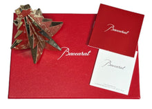 Load image into Gallery viewer, Baccarat 2811845 Crystal Gold 2017 Noel Christmas Tree Ornament MSRP $370