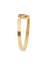 Load image into Gallery viewer, Gucci GG Running 18K Gold and Diamond Ring YBC457127002013 Size 6.5 MSRP $1,740