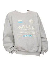 Load image into Gallery viewer, Bally 6304105 Grey Switzerland Graphic Sweatshirt Size XL MSRP $460