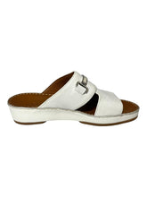 Load image into Gallery viewer, Bally Harold 6211920 Men's White Grained Leather Sandals MSRP $625