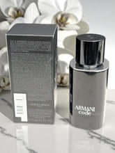 Load image into Gallery viewer, Armani Code By Giorgio Armani 2.5oz / 75ml Eau de Toilette For Men Refillable MSRP $110