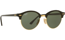 Load image into Gallery viewer, Ray-Ban RB4246 901 Clubround Classic Polished Black G-15 Green 51-19-145