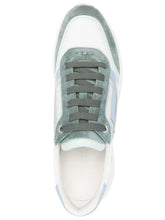 Load image into Gallery viewer, Bally Demmy 6303334 Men's Sage/Water/White Leather Sneakers MSRP $630