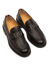 Load image into Gallery viewer, Bally Nickolas 6239815 Men's Black Leather Loafers MSRP $720