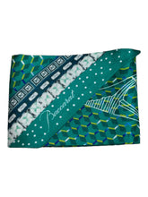 Load image into Gallery viewer, Baccarat 2810802 Ladies Louxor Twill Silk Green Band MSRP $170