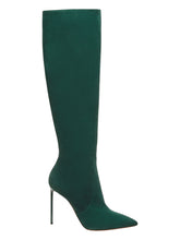 Load image into Gallery viewer, Bally Barbra 6304225 Women's Deep Emerald Knee High Leather Boots Size 8.5 MSRP $1850