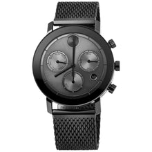Load image into Gallery viewer, Movado Men's 3600810 Bold Evolution Swiss Quartz Black Chronograph Watch 42mm MSRP $895
