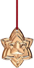 Load image into Gallery viewer, Baccarat 2812732 Gold Crystal Noel 2018 Gold Annual Ornament MSRP $195