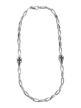 Load image into Gallery viewer, Konstantino Silver and Black Spinel Cross Necklace KOMK4672-292-20 MSRP $1150