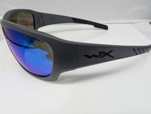 Load image into Gallery viewer, Wiley X Climb Captivate Grey Frames Blue Mirror Lens Polarized Sunglasses