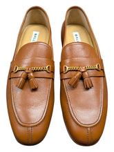 Load image into Gallery viewer, Bally Saily 6304679 Men's Cuero Leather Loafers Size 9 MSRP $850