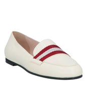 Load image into Gallery viewer, Bally Mady 6244536 Women's Bone Calf Plain Leather Loafers Size 9.5 MSRP $550