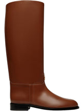 Load image into Gallery viewer, Bally Hollie 6304745 Women's Cuero Leather Knee-High Boots MSRP $1500