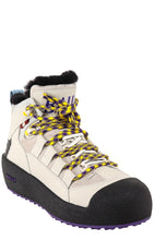 Load image into Gallery viewer, Bally Cusago 6239735 Women's Dusty White Shearling-Lined Leather Boots MSRP $660