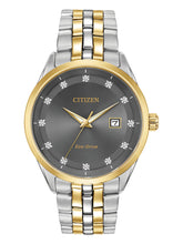 Load image into Gallery viewer, Citizen BM7258-54H Addysen Men's Diamond Accents Gold Silver 41mm Watch MSRP$525