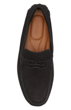 Load image into Gallery viewer, Bally Parsal 6303265 Men's Black Suede Leather Driver Loafers Size 12 MSRP $750