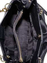 Load image into Gallery viewer, Salvatore Ferragamo 547641 Florence Gancini Black With Chain Tote Bag MSRP $2000