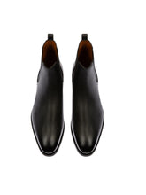 Load image into Gallery viewer, Bally Scavone 6203079 Men's Black Grained Leather Boots MSRP $1350