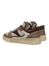 Load image into Gallery viewer, Bally Ryker 6306794 Men's Deep Sepia & White Leather Sneakers MSRP $685