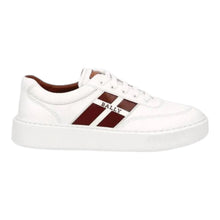Load image into Gallery viewer, Bally Coby 6310054 Men's White Lamb Leather Sneakers MSRP $635