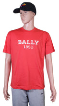Load image into Gallery viewer, Bally 6303788 Men's Orange River 100% Organic-Cotton Logo T-shirt Size Small