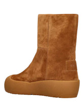 Load image into Gallery viewer, Bally GSTAAD 6302963 Women's Camel Suede Leather Shirling Lined Boots MSRP $675