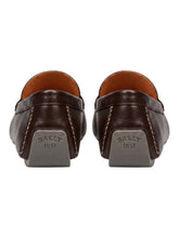 Load image into Gallery viewer, Bally Wolter.O 6301190 Men's Coffee Leather Driver MSRP $750