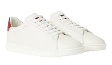Load image into Gallery viewer, Bally Wildy 6237778 Men's White/Red Calf Plain Leather Sneakers US 7.5 MSRP $667