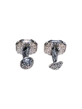 Load image into Gallery viewer, Konstantino Men's Silver and Mother of Pearl Octagon Cufflinks MAMK89-117 MSRP $450