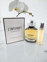 Load image into Gallery viewer, L'interdit by Givenchy 80 ml + 12.5 ml Eau de Parfum Travel Spray for Women MSRP $140