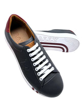 Load image into Gallery viewer, Bally Asher 6217401 Men's Dark Grey Calf Plain Leather Sneakers Size 6.5 MSRP $570