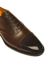 Load image into Gallery viewer, Bally Sadhy 6310725 Men's Chocolate Leather Oxford Shoes MSRP $1380