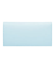Load image into Gallery viewer, Salvatore Ferragamo Gancini Women's 683304 Pale Blue Continental Wallet MSRP $795