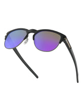 Load image into Gallery viewer, Oakley Latch Key M 9394M-0152 Unisex Polished Black w/Violet Iridium Lenses