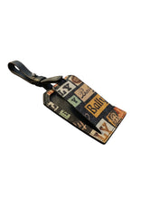 Load image into Gallery viewer, Bally 6224349 Berryt Multiblack Luggage Tag MSRP $125