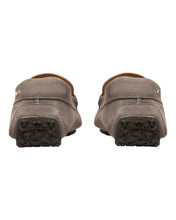 Load image into Gallery viewer, Bally Pearce 6301831 Men's Dark Mineral Suede Leather Loafers MSRP $678