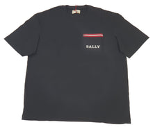 Load image into Gallery viewer, Bally 6233729 Men's Black 100% Cotton Pocket T-Shirt MSRP $300
