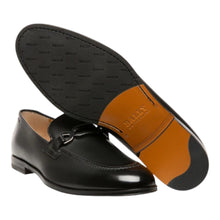 Load image into Gallery viewer, Bally Wernof 6301330 Men's Black Calf Plain Leather Loafers Size 13 MSRP $ 790