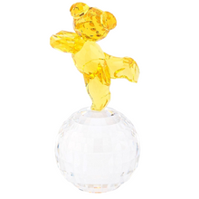 Load image into Gallery viewer, Swarovski Kris Bear 5639875 Ready to Disco Crystal Figurine MSRP $149