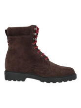 Load image into Gallery viewer, Bally Ganny 6308924 Men's Ebano Suede Lace-Up Boots MSRP $1200