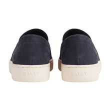 Load image into Gallery viewer, Bally Rayan 6308999 Men's Navy Blue Suede Penny Loafers MSRP $610