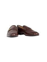 Load image into Gallery viewer, Bally Sadei 6304978 Men's Ebano Embellished Leather Loafers MSRP $820